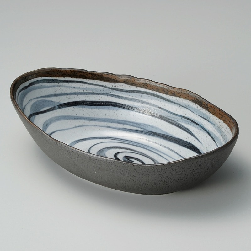 金正陶器 黒潮バスケット 1個(ご注文単位1個)【直送品】