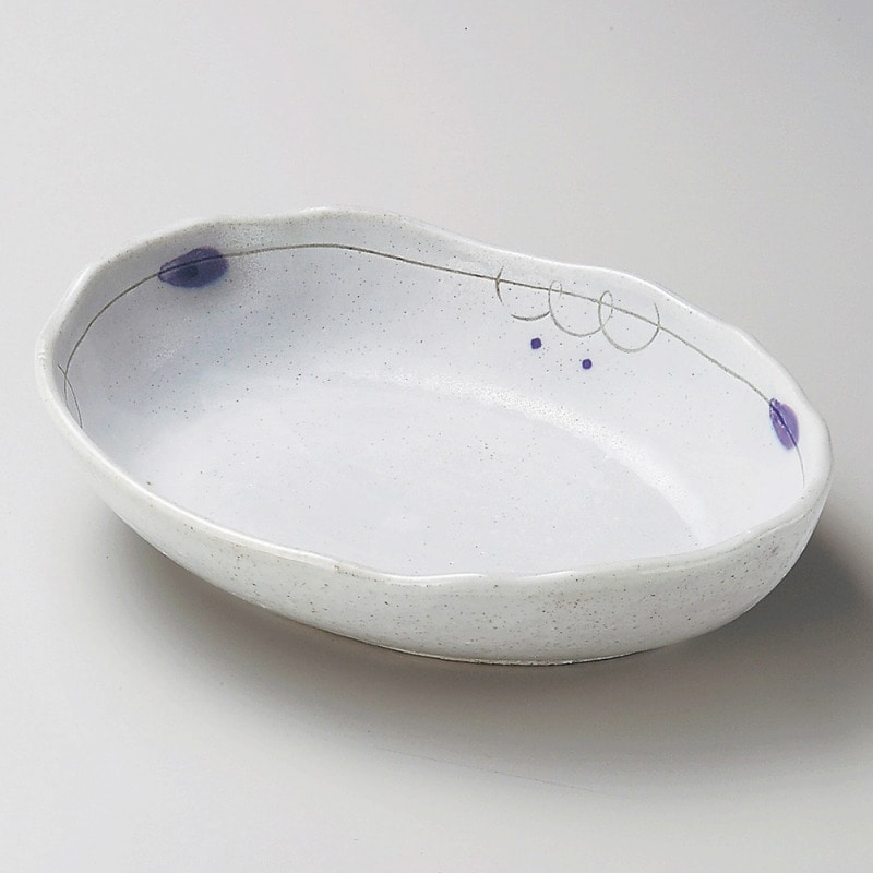 金正陶器 ボルドー舟型鉢(大) 1個(ご注文単位1個)【直送品】