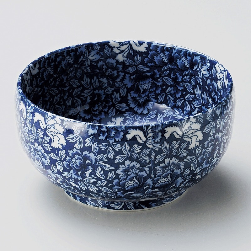 金正陶器 青牡丹大菓子鉢 1個(ご注文単位1個)【直送品】