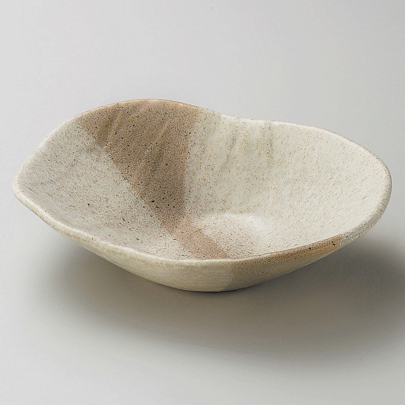 金正陶器 リプル楕円多用鉢 1個(ご注文単位1個)【直送品】