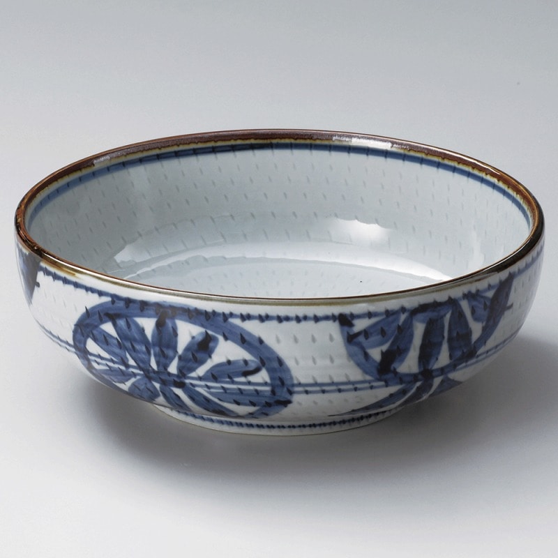 金正陶器 トチリ丸紋7.0ボール 1個(ご注文単位1個)【直送品】