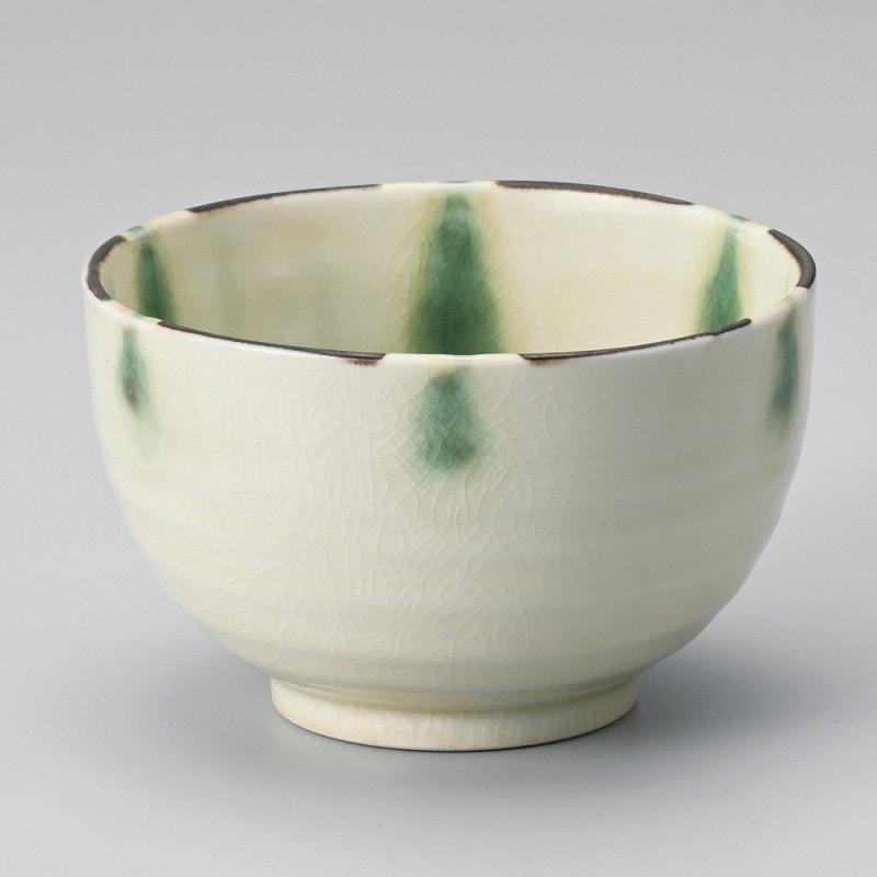 金正陶器 窯炎 渕錆点紋4.0丼お好み碗 1個(ご注文単位1個)【直送品】