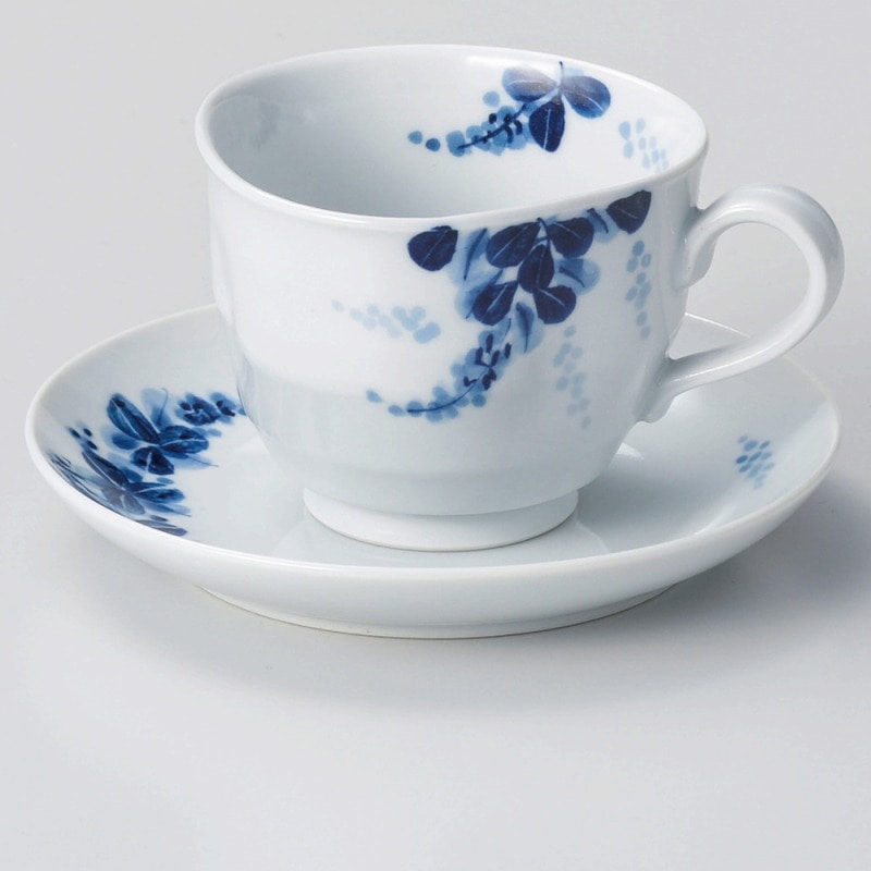 金正陶器 手描萩コーヒー皿 1個 ※ソーサー単品のみ（ご注文単位1個）【直送品】