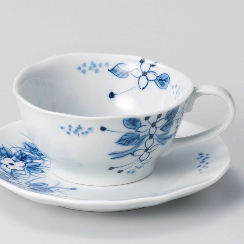 金正陶器 手描小花ティー碗 1個 ※カップ単品のみ（ご注文単位1個）【直送品】