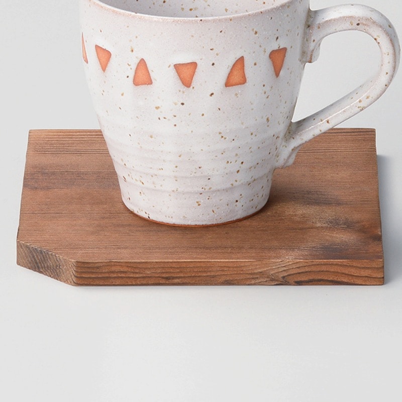 金正陶器 焼杉受け皿 1個 ※ソーサー単品のみ（ご注文単位1個）【直送品】