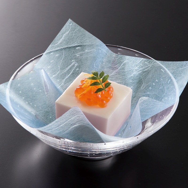 金正陶器 OP雲流シートOPU-29 12㎝角 ブルー100枚入/束(ご注文単位1束)【直送品】