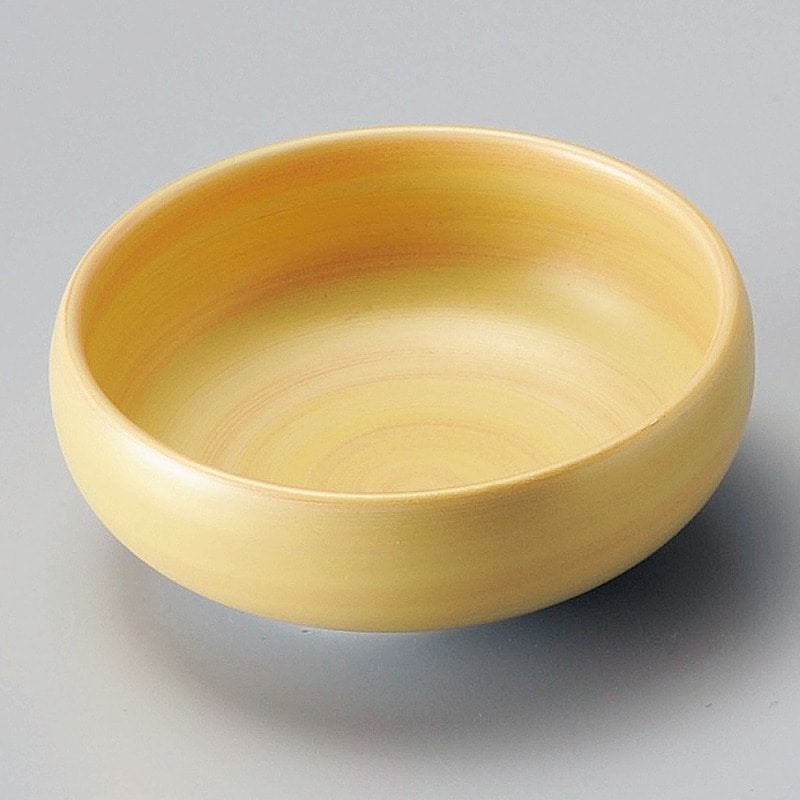 金正陶器 金彩オレンジ巻鉄鉢 1個(ご注文単位1個)【直送品】