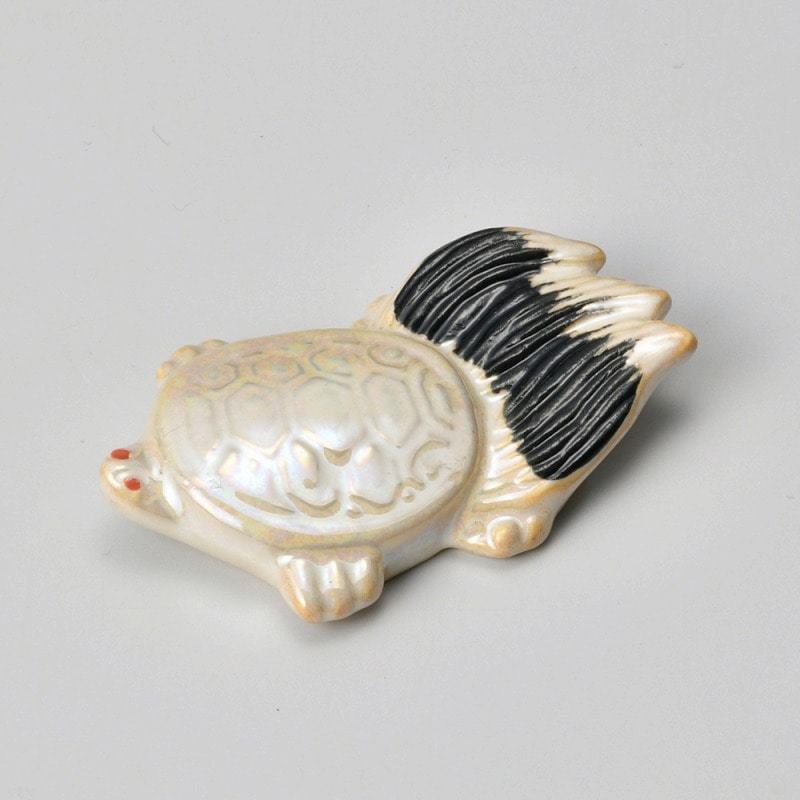 金正陶器 カメ箸置 1個(ご注文単位1個)【直送品】
