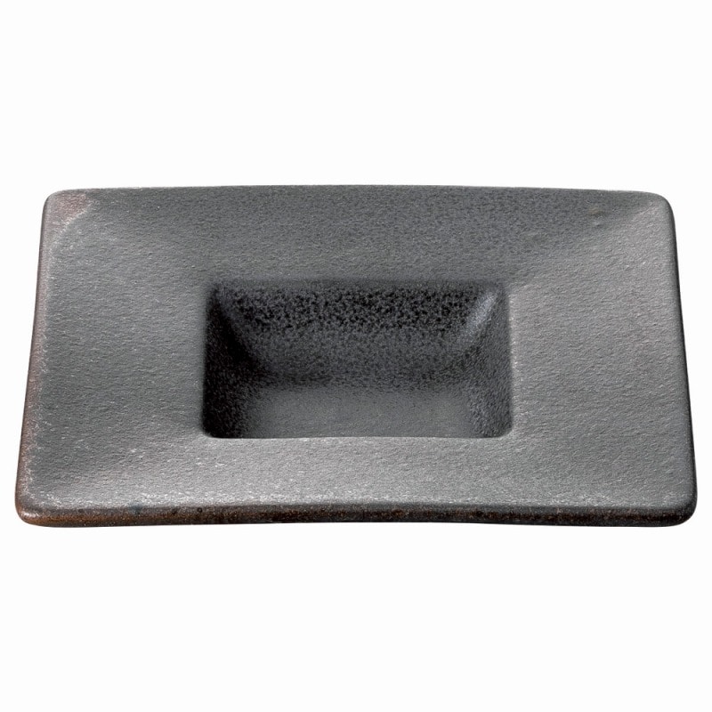 金正陶器 鉄釉プリムプレートS 1個(ご注文単位1個)【直送品】