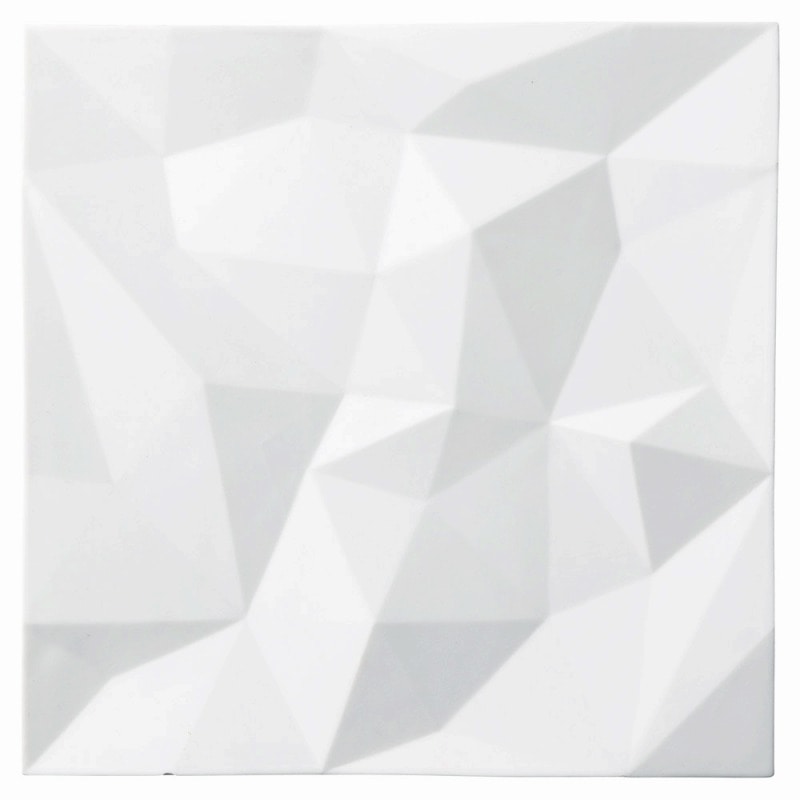 金正陶器 シャドースクエアープレートL白 1個(ご注文単位1個)【直送品】