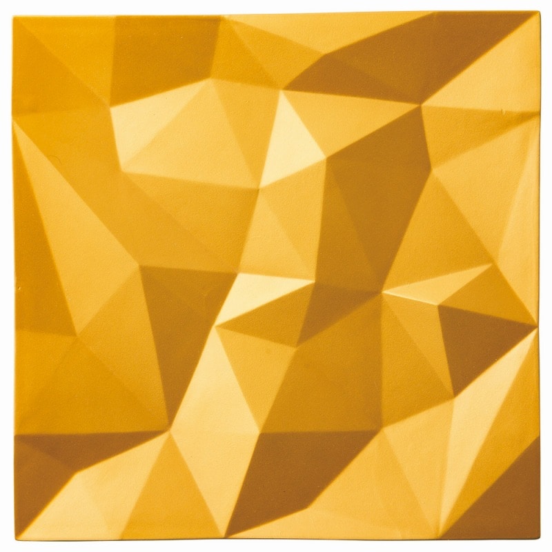 金正陶器 シャドースクエアプレートL金 1個(ご注文単位1個)【直送品】