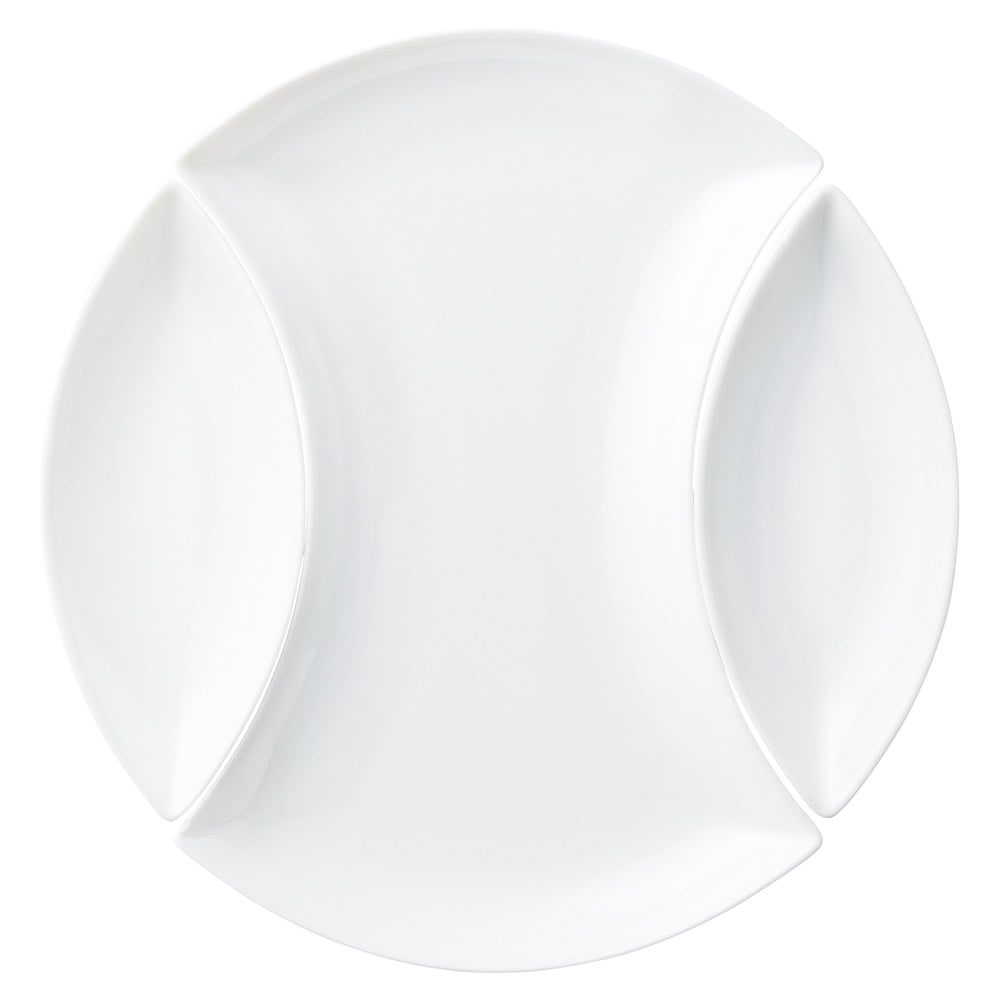 金正陶器 白磁ドラムトレー 1個（ご注文単位1個）【直送品】