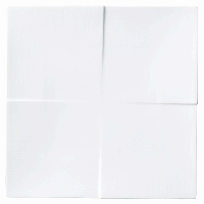 金正陶器 白磁CALM19㎝プレート 1個(ご注文単位1個)【直送品】