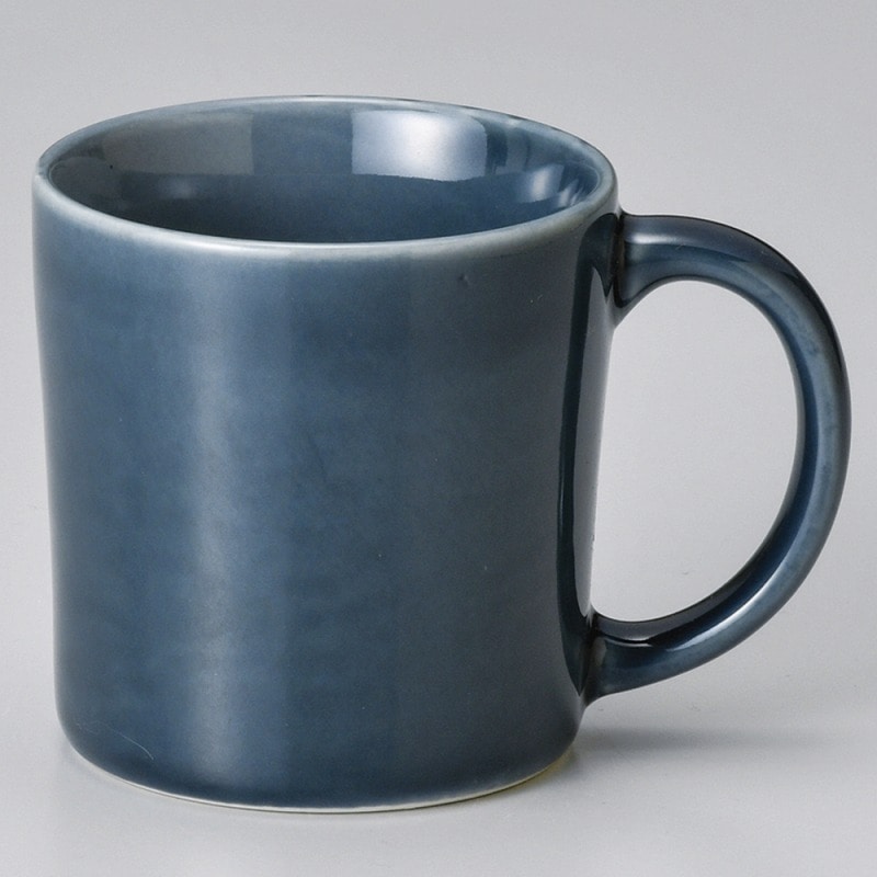 金正陶器 ネイビーナチュラルマグ 1個（ご注文単位1個）【直送品】
