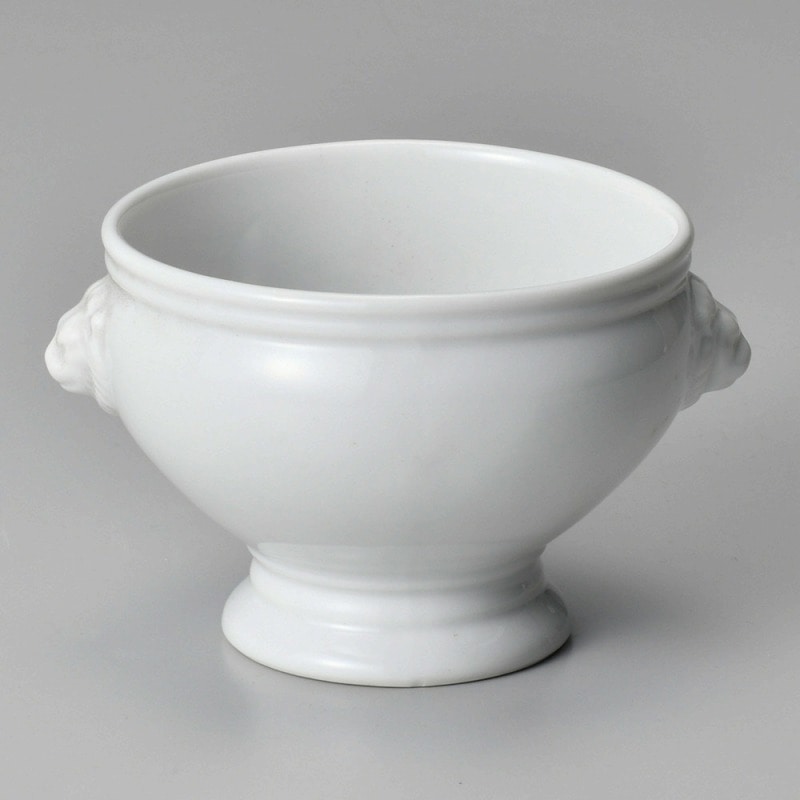 金正陶器 白ライオントリュフL 1個(ご注文単位1個)【直送品】