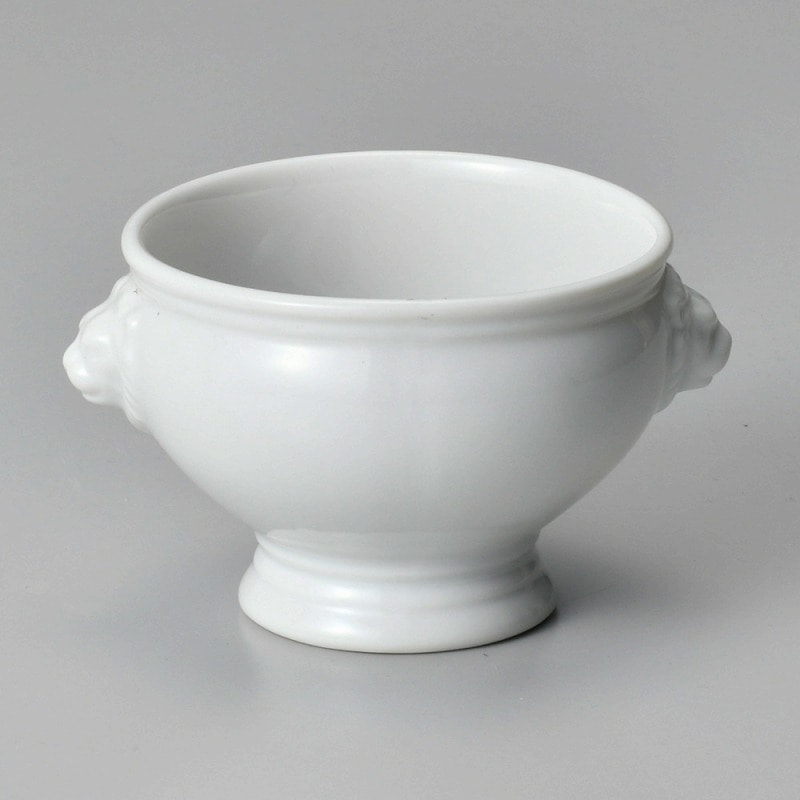 金正陶器 白ライオントリュフS 1個(ご注文単位1個)【直送品】
