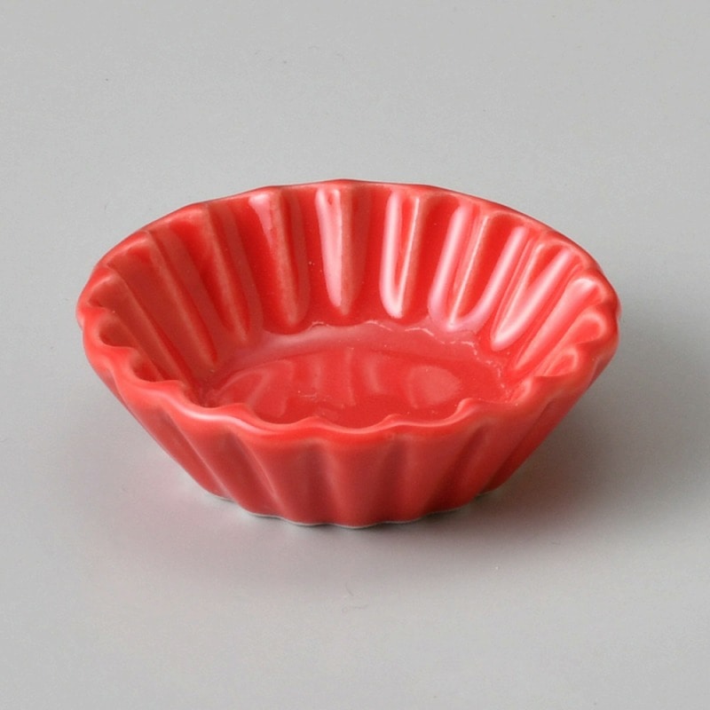 金正陶器 レッドベーキングカップ丸小 1個（ご注文単位1個）【直送品】