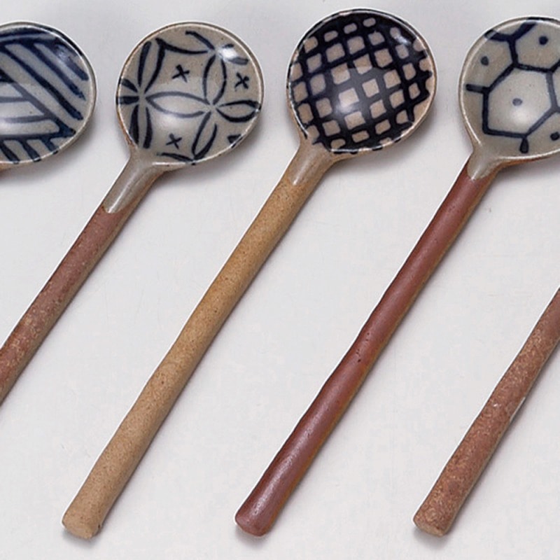 金正陶器 土物スプーン格子 1個(ご注文単位1個)【直送品】