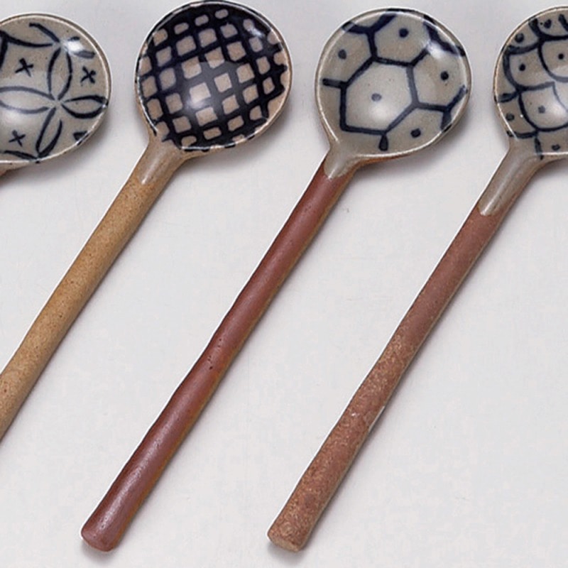 金正陶器 土物スプーン亀甲 1個(ご注文単位1個)【直送品】
