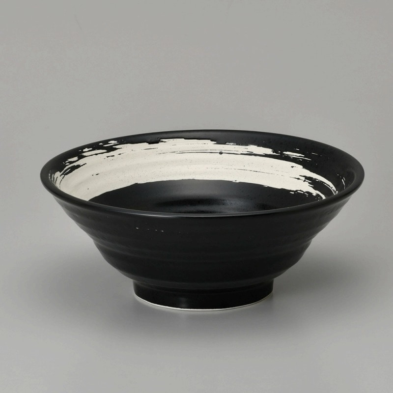 金正陶器 極刷毛黒六兵衛7.0丼 1個（ご注文単位1個）【直送品】