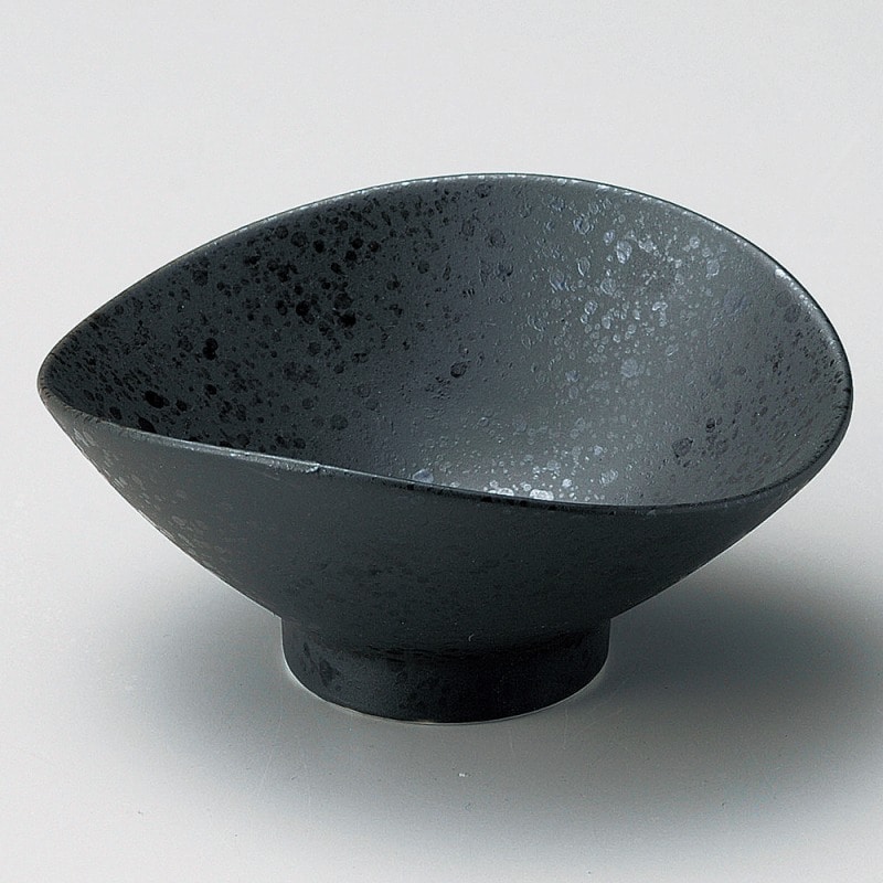 金正陶器 黒吹笠型小鉢 1個(ご注文単位1個)【直送品】
