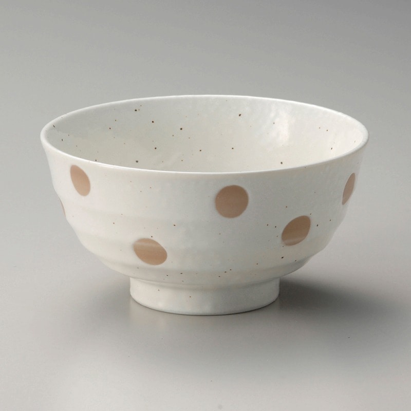 金正陶器 白結晶ドット5.5多用丼 1個（ご注文単位1個）【直送品】
