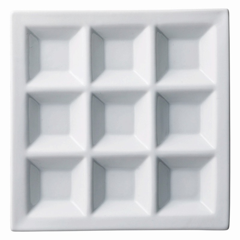 金正陶器 白磁九品プレート 1個(ご注文単位1個)【直送品】