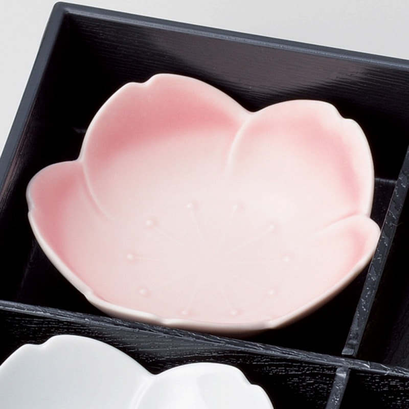 金正陶器 桜 桃色 浅鉢 1個(ご注文単位1個)【直送品】
