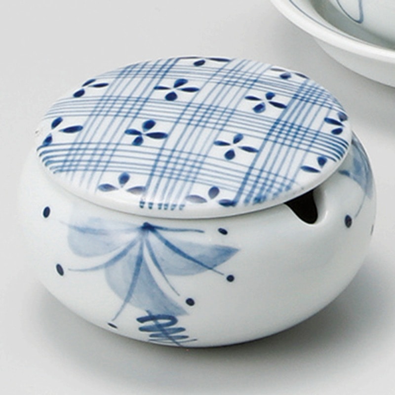 金正陶器 蔦格子 からし入れ 1個(ご注文単位1個)【直送品】