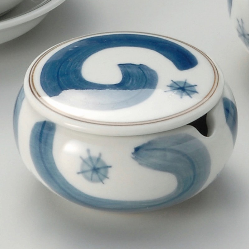 金正陶器 流水からし入れ 1個(ご注文単位1個)【直送品】