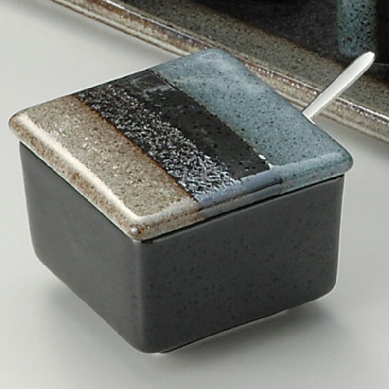 金正陶器 錦織からし入れ 大 1個(ご注文単位1個)【直送品】