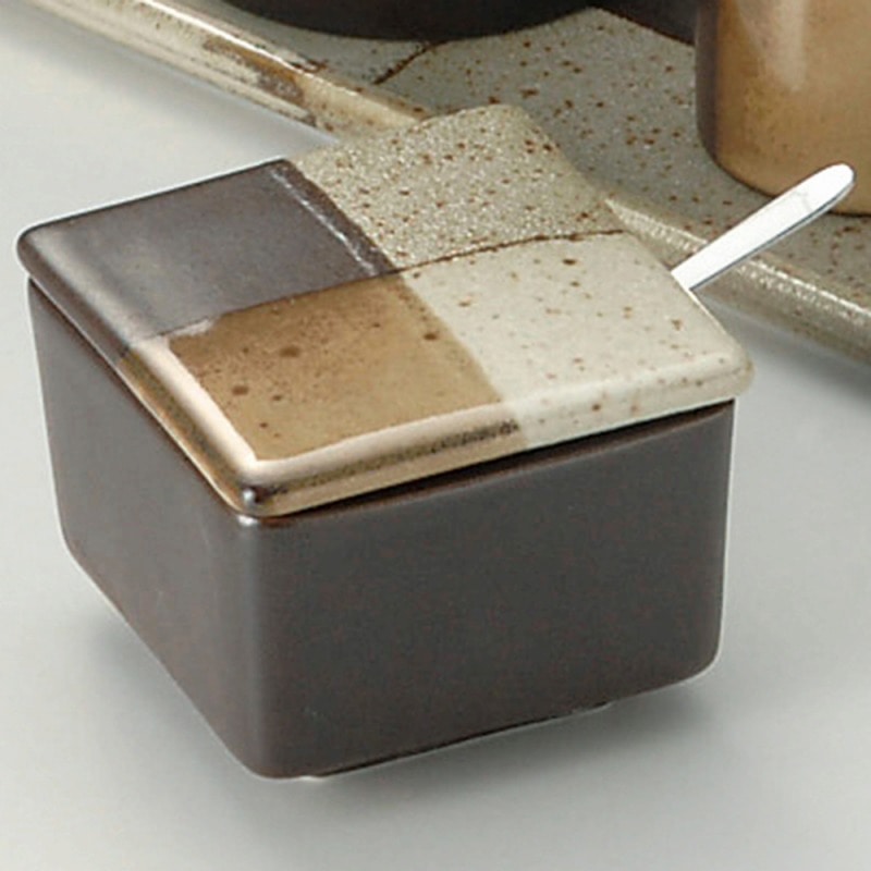 金正陶器 紬からし入れ 小 1個(ご注文単位1個)【直送品】