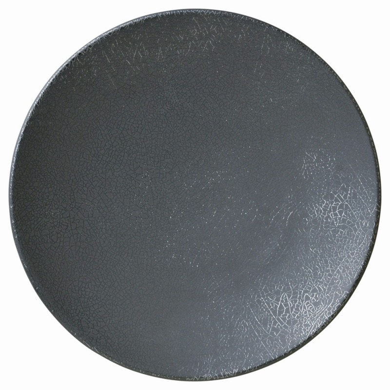 金正陶器 墨縅 25㎝皿 1個(ご注文単位1個)【直送品】
