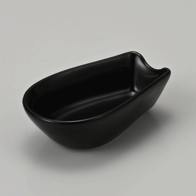 金正陶器 黒小受台 1個(ご注文単位1個)【直送品】
