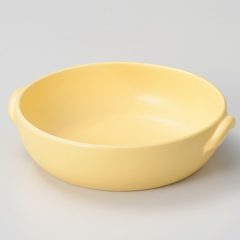 金正陶器 リモーネ丸グラタン(大) 1個(ご注文単位1個)【直送品】