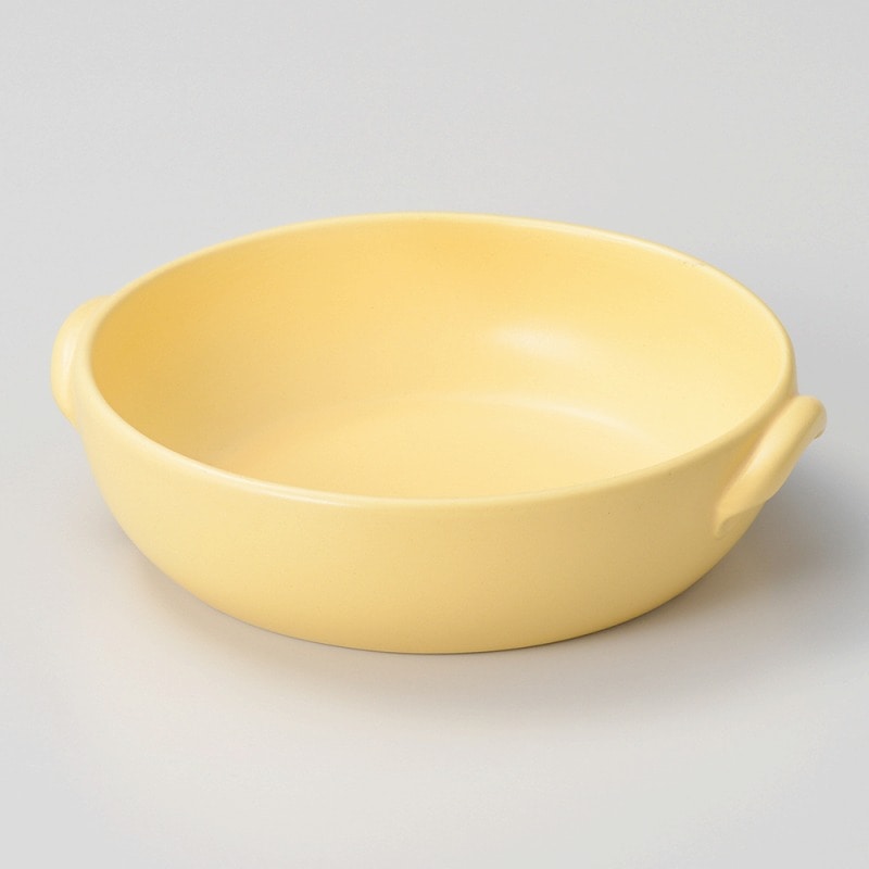 金正陶器 リモーネ丸グラタン(小) 1個(ご注文単位1個)【直送品】