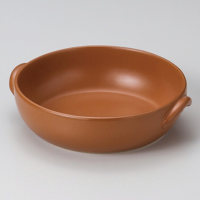 金正陶器 マロン丸グラタン大 1個(ご注文単位1個)【直送品】