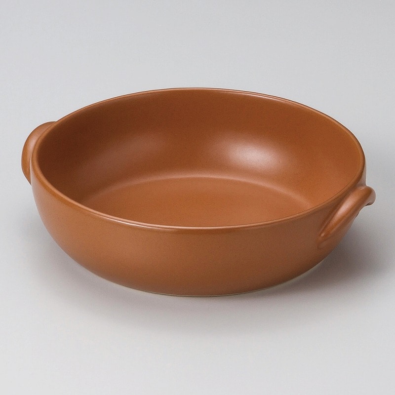 金正陶器 マロン丸グラタン小 1個(ご注文単位1個)【直送品】