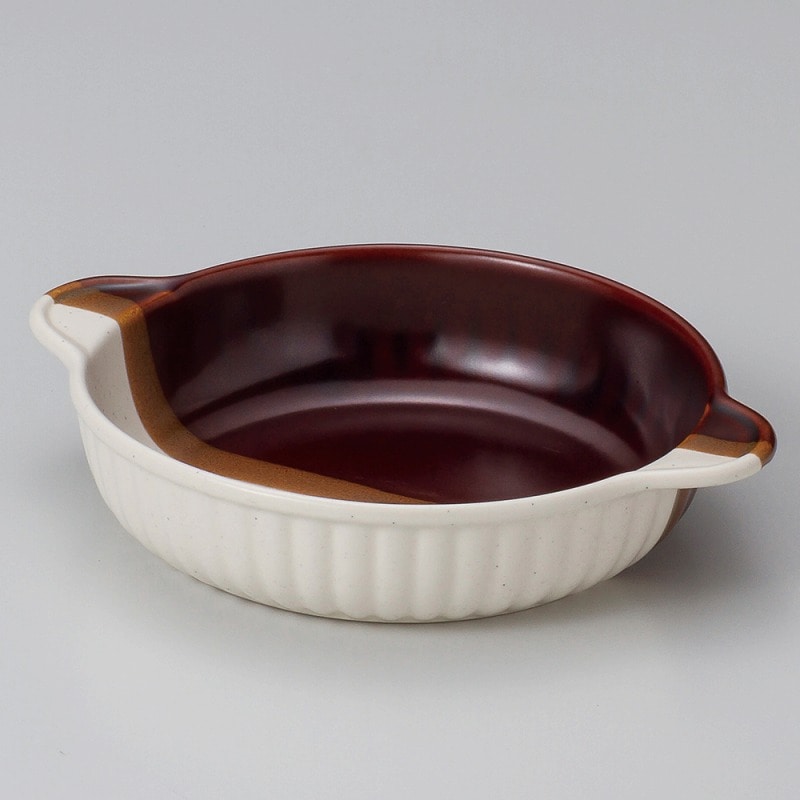 金正陶器 掛分丸グラタン 1個(ご注文単位1個)【直送品】