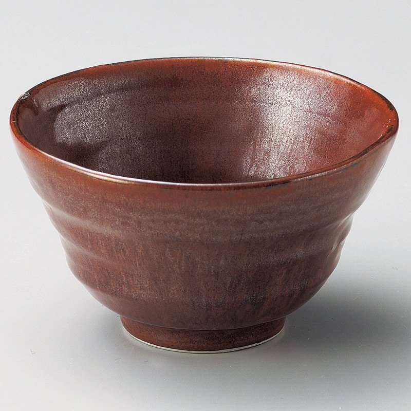金正陶器 赤釉もえぎ3.0鉢 1個(ご注文単位1個)【直送品】