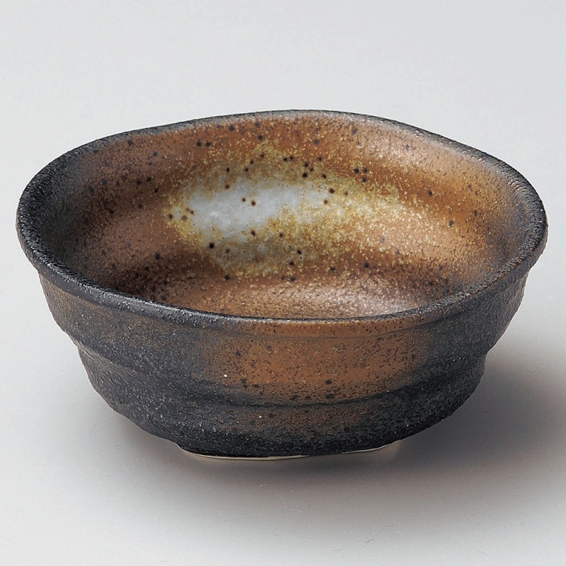 金正陶器 黒備前角浜3.6鉢 1個(ご注文単位1個)【直送品】