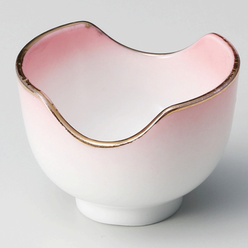 金正陶器 ピンク吹両切珍味 1個(ご注文単位1個)【直送品】