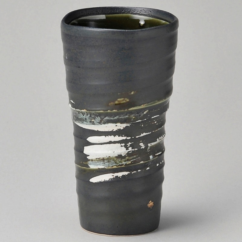 金正陶器 黒釉焼酎カップ 1個(ご注文単位1個)【直送品】