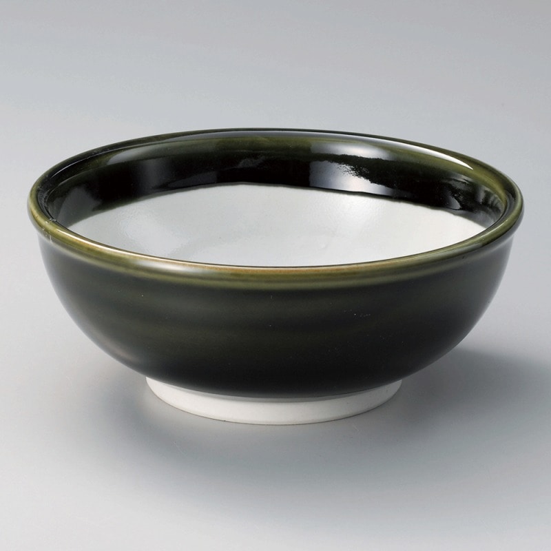 金正陶器 オリベ中白7.0ボール 1個(ご注文単位1個)【直送品】