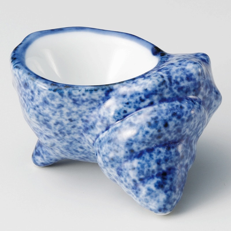 金正陶器 吹墨サザエ型珍味 1個(ご注文単位1個)【直送品】