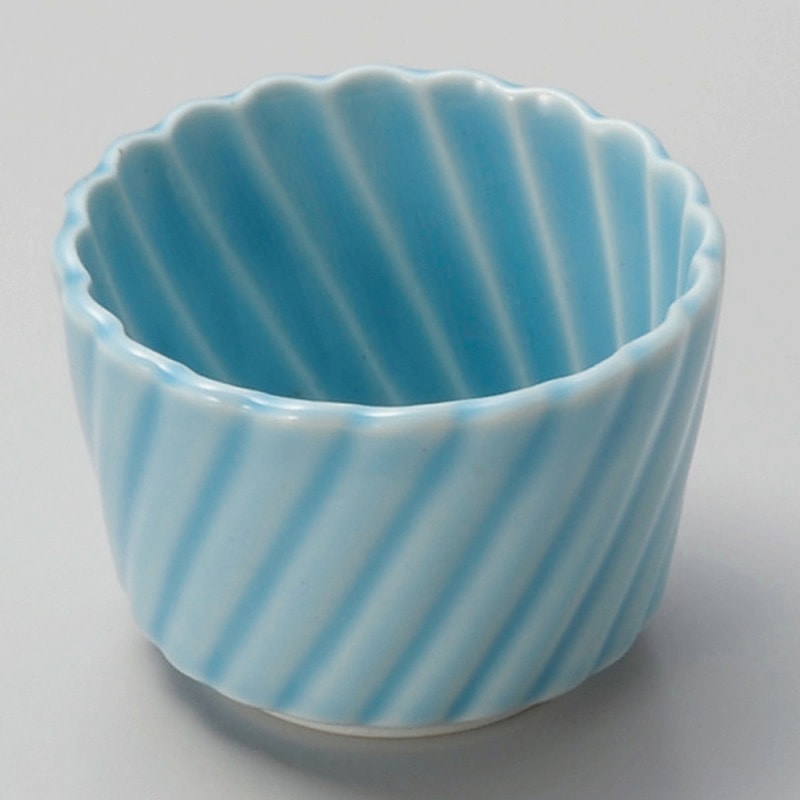 金正陶器 トルコネジリ菊型珍味 1個(ご注文単位1個)【直送品】