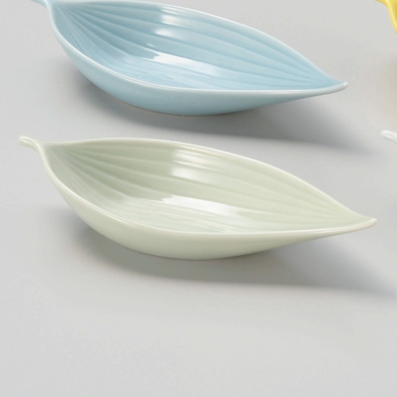 金正陶器 ヒワ笹型小付 1個(ご注文単位1個)【直送品】