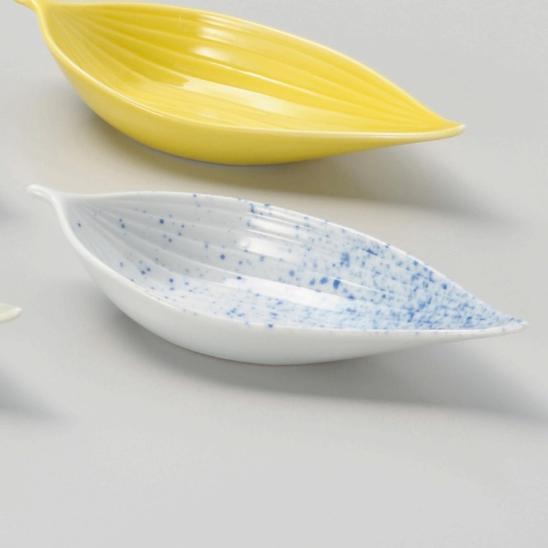 金正陶器 吹墨笹型小付 1個(ご注文単位1個)【直送品】