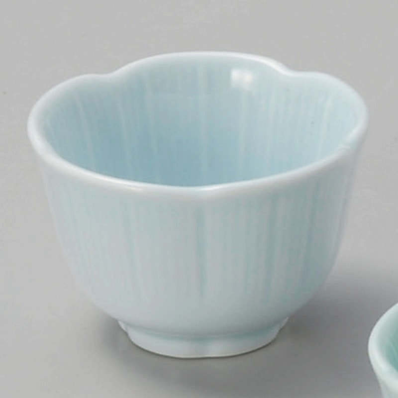 金正陶器 青磁梅型珍味 1個(ご注文単位1個)【直送品】