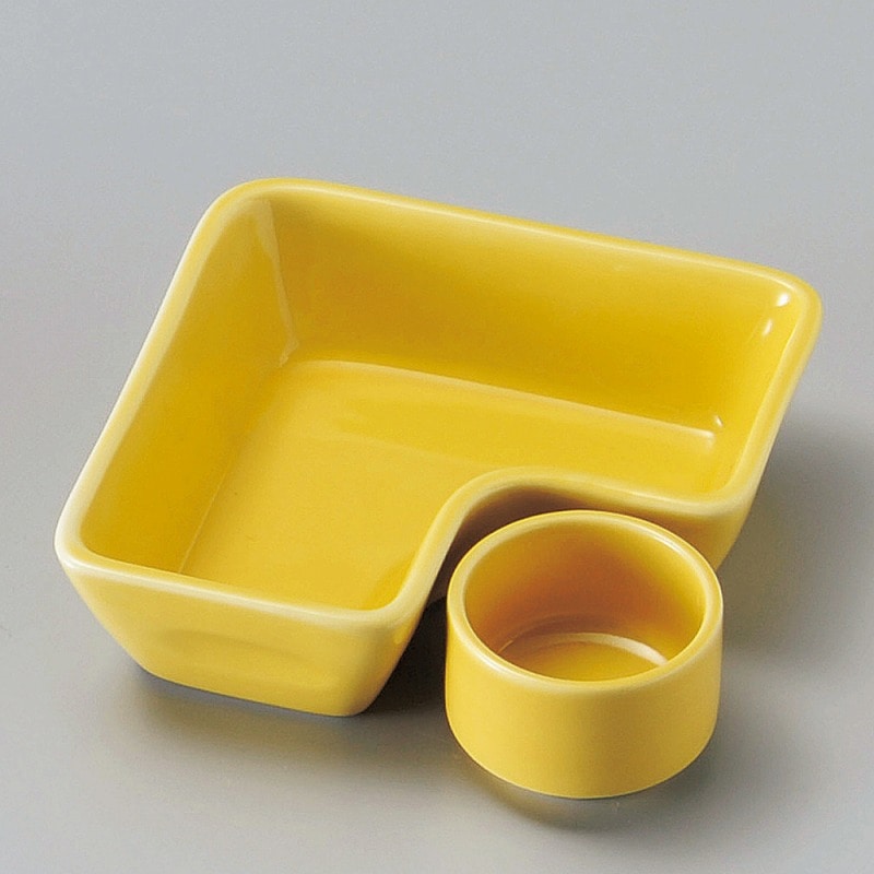 金正陶器 黄L鉢 1個(ご注文単位1個)【直送品】